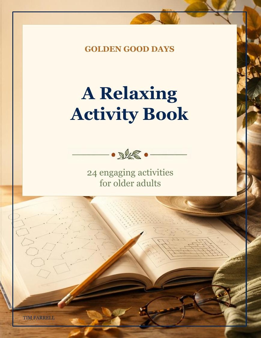 A Relaxing Activity Book cover